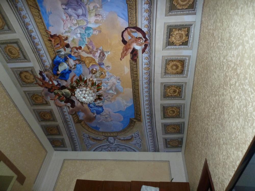 Библейские мотивы - натяжной потолок с фотопечатью в Лисках
